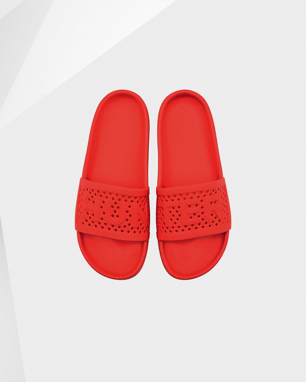 Hunter Mujer Original Lightweight Moulded - Chanclas Rojas - 642-IQAKLO